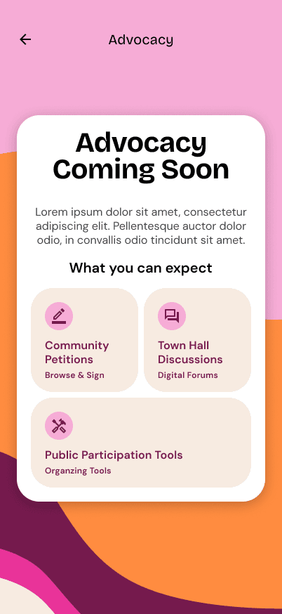 Champion Change screen in the Femio app